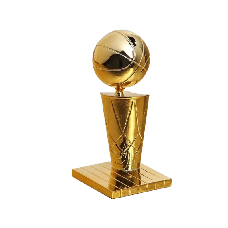 

Champion Trophy Sports Football Player Metal Resin Gold Baseball Basketball Medal Trophy