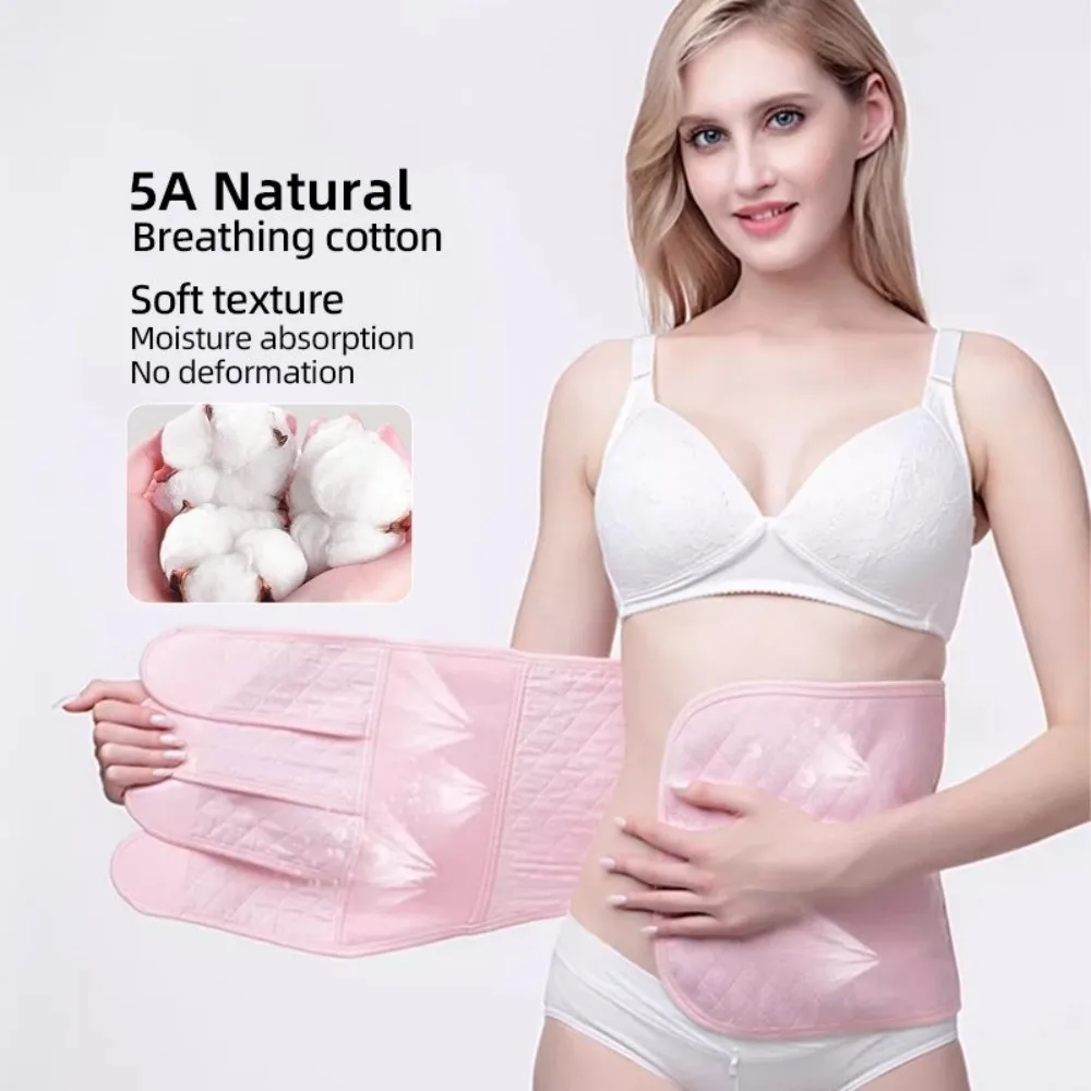 

Simple Seamless Postpartum Body Shaper Tummy Control Solid Color Waist Trainer Elastic Thin Women Girdle Belt Female