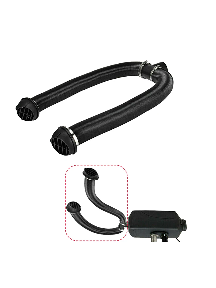 Tuyau de Conduite d'Air de Chauffage Diesel de 75 mm de Diamètre, 1/2 M de Longueur, Tuyau de Sortie, Connecteur d'Échappement pour Webasto Eberspaecher