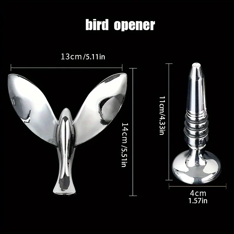 Floating Bird Beer & Wine Bottle Opener - Zinc Alloy, Home Bar Novelty Kitchen Gadget