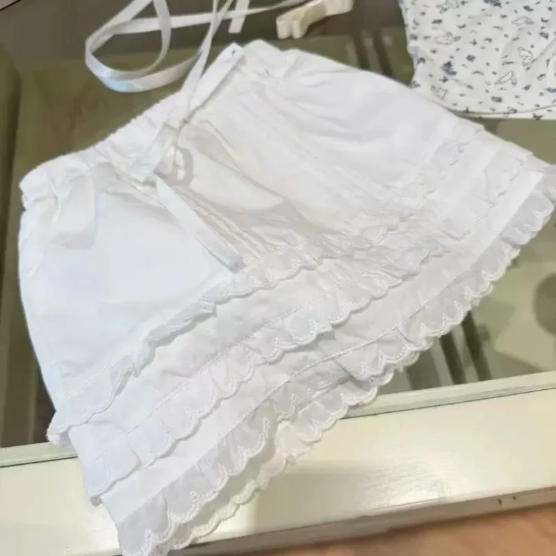 Baby Girls' French Little White Flower A-line Cake Skirt 2026 Spring New Children's Korean Edition Skirt