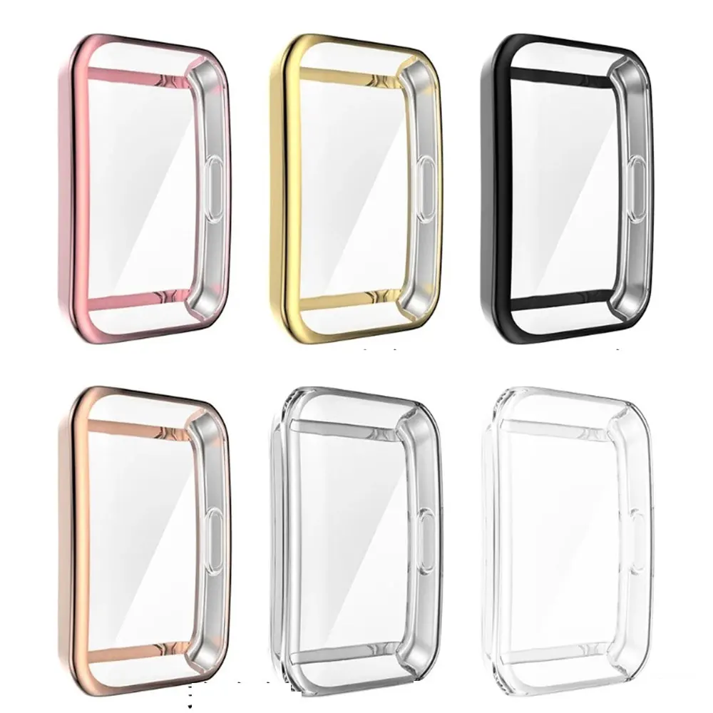 Tpu Watch Protective Case Cover For Huawei Honor Band 7 Band7 Smartwatch Shockproof Full Screen Plating Protector Shell