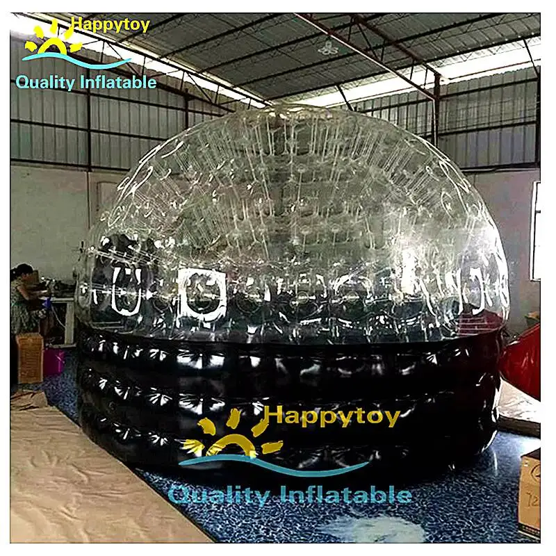 Factory Sale Pvc Transparent Clear Outdoor Camping Air Tight Inflatable Bubble Room For Sale