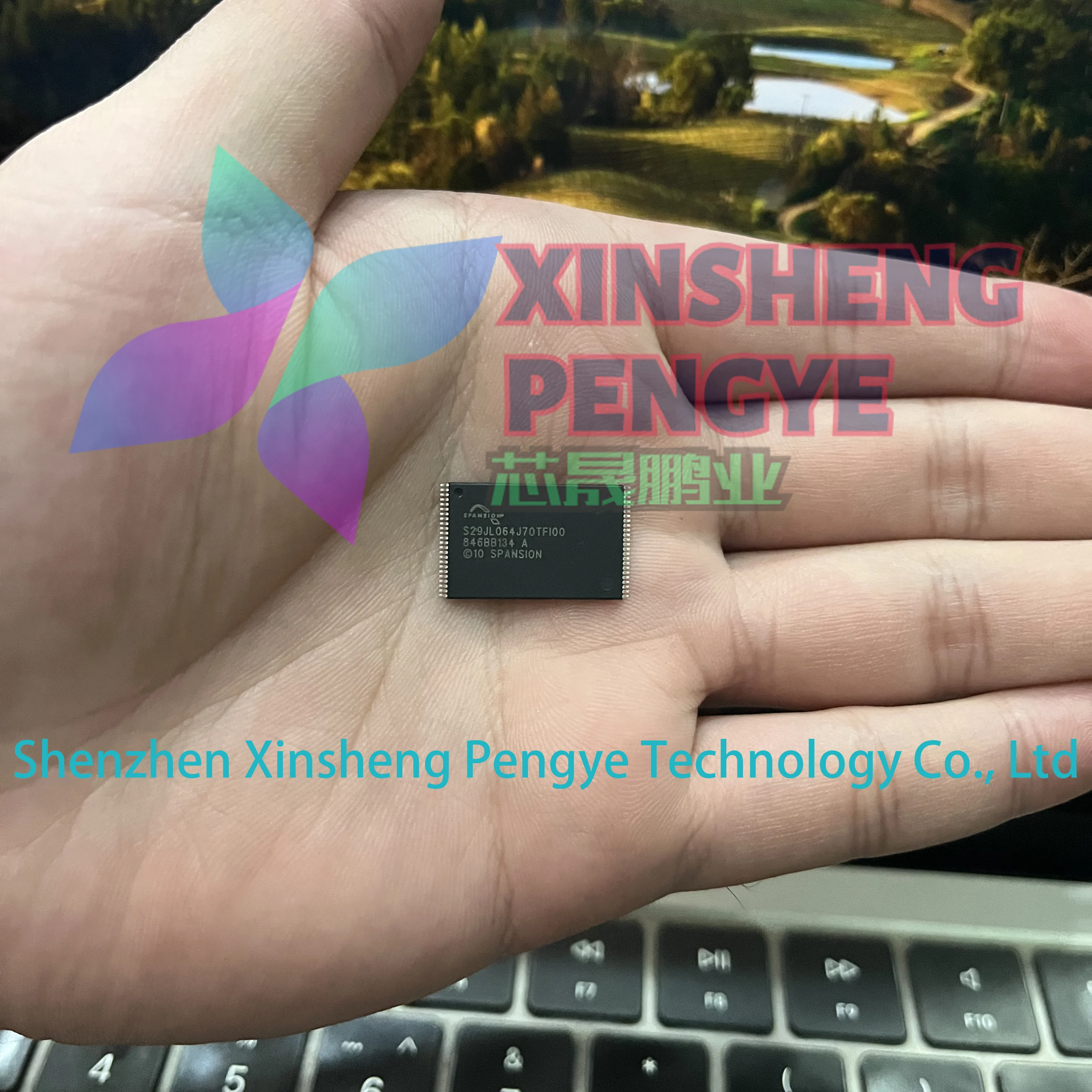 100% New and Original S29JL064J70TFI000 Marking S29JL064J70TFI00 TSOP-48 64MB NOR Flash Parallel Flash Memory IC In Stock