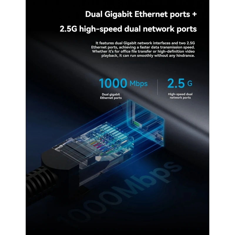 للوحة تطوير R2S 8GB RAM 8GB EMMC 8-Core RISC-V AI 2 TOPS CPU 2-LAN Port Support OpenWrt-ABVP #5