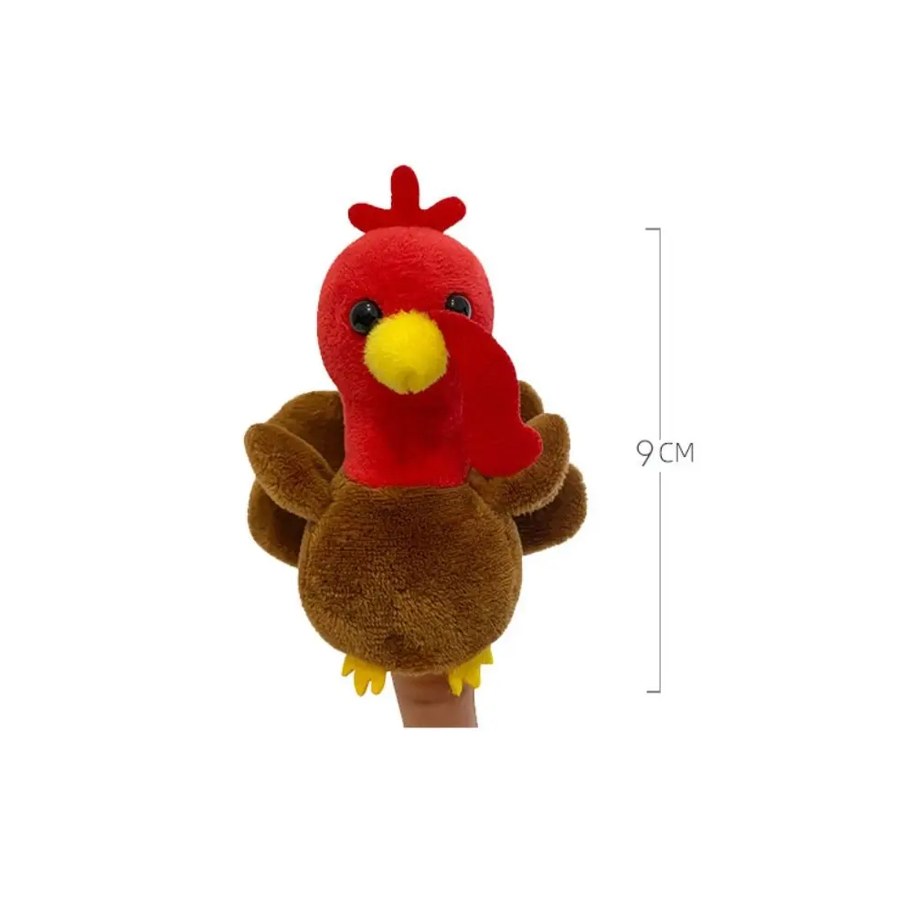 Nuovi animali Burattino da dito Gioco di ruolo Burattino educativo per animali Morbida dire una storia Regalo interattivo per bambini