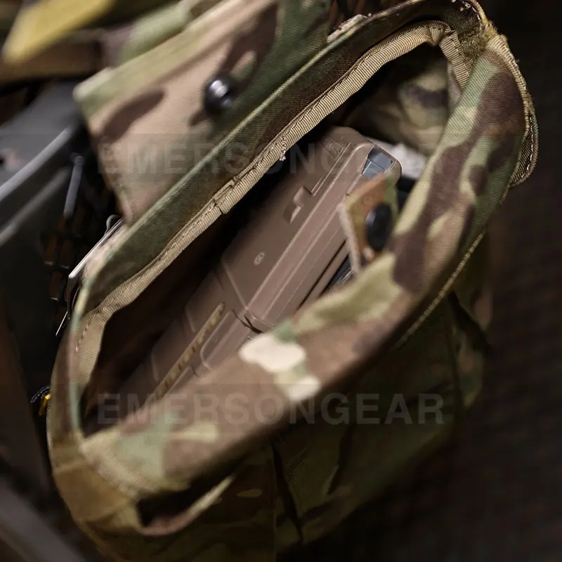 Emersongear Taktische Dump Pouch MOLLE Drop Pouch Faltbare Mag Recycling Halter Magazin Lagerung Zwickel Tasche Jagd Kampf – Detail 13