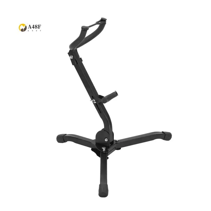 A48F-1PCS العملي ألتو تينور الساكسفون حامل طوي ألتو تينور الساكسفون حامل الملحقات الموسيقية #1