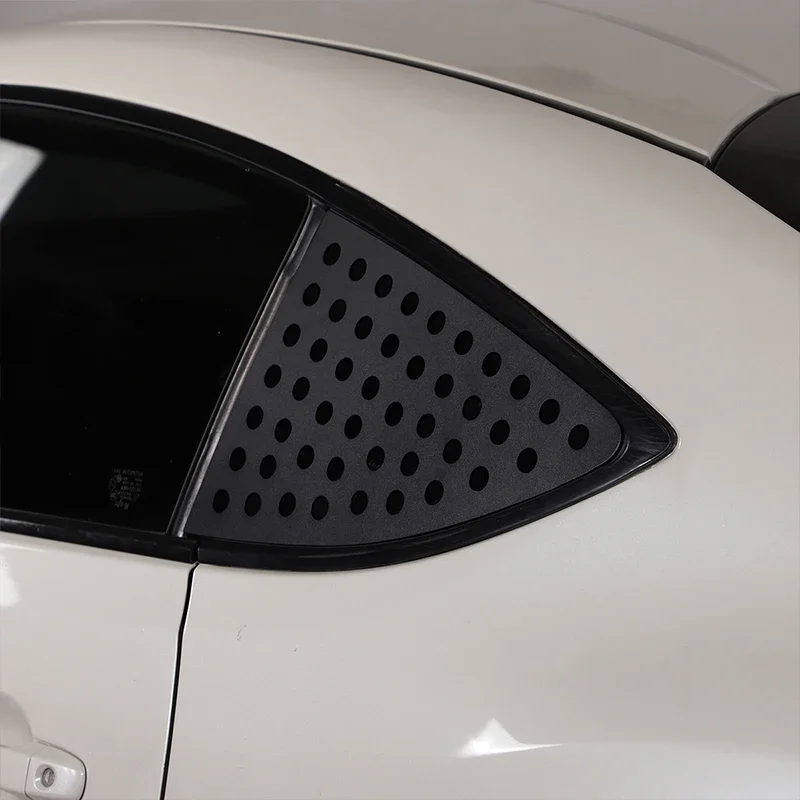 

2 Pcs Aluminum Alloy Car Front Rear Window Triangle Side Glass Protective Panel For Subaru BRZ/Toyota 86 2012-20 Car Accessories