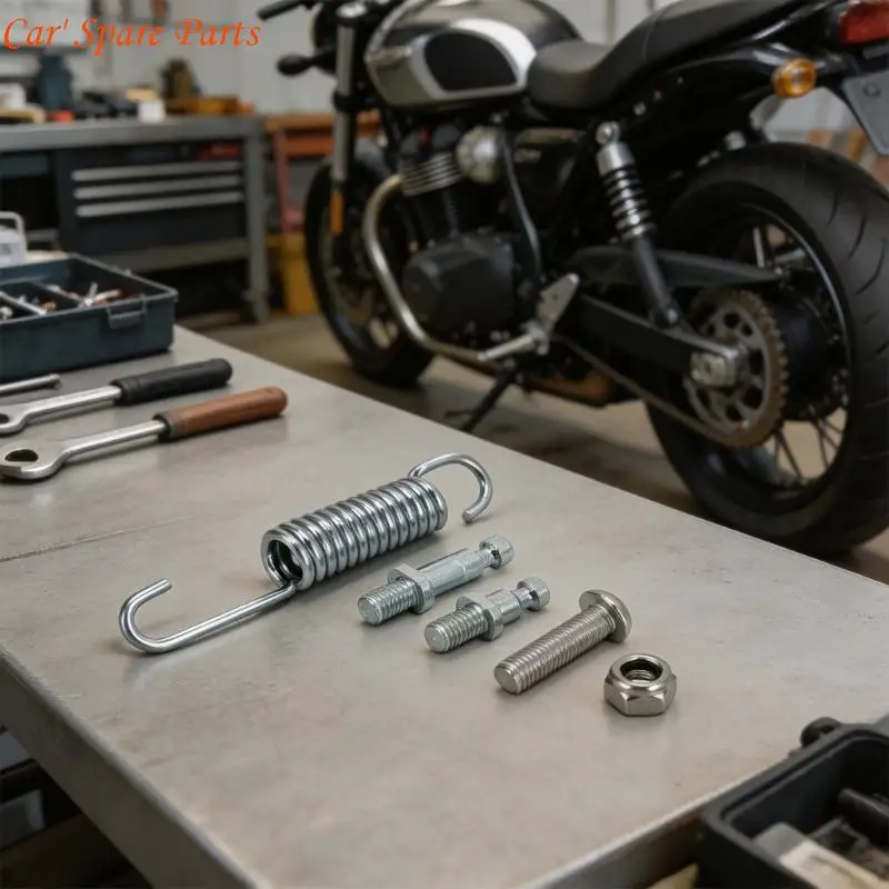 Y4UA Motorcycle Side Stand Kickstand Springs for Sur Ron X S Bikes Secure Parking Ensures Reliable Stability on Any Terrain