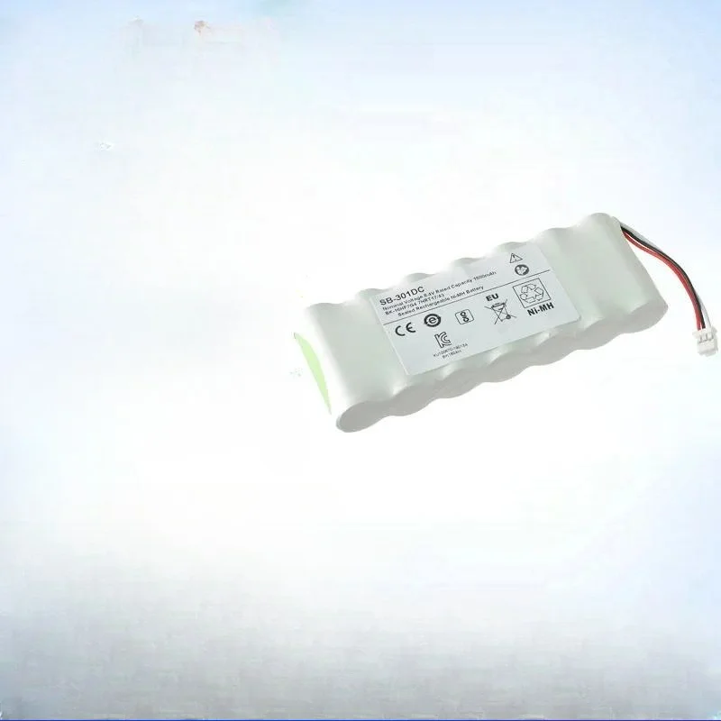 Replacement Battery SB-301DC for NIHON KOHDEN Photoelectric ECG-3150 Electrocardiograph Factory Direct Sales High Quality