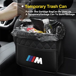 For BMW M Performance M3 M5 M6 F01 F20 F10 F13 X5 F11 G20 X3 X1 Car Storage Bag Auto Interior Seat Back Hanging Bags Accessories