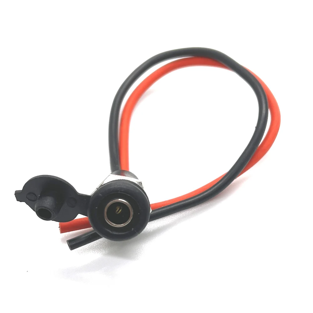 1szt 5521 5525 Z kablem Przewodowe zasilanie DC Żeńskie 5,5 * 2,1 5,5 * 2,5 mm Gniazdo DC Wysoki prąd Wszystkie męskie żeńskie złącze wtykowe zasilania — zdjęcie 6