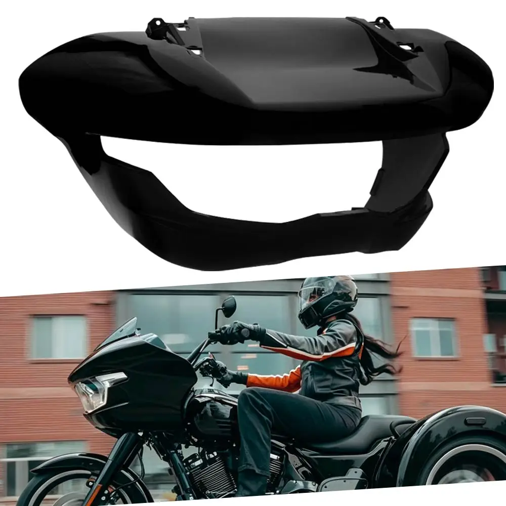 Motorcycle Front Outer Headlight Fairing Cover For Harley Touring Road Glide CVO/SE FLTRXSE 23-25 ST FLTRXSTSE FLTRX 24-26 ABS