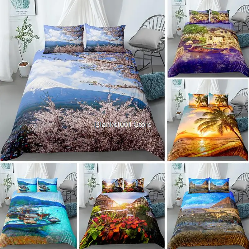 

Fashion Bedding Set luxury Folowers Duvet Cover Pillowcase Full King Single Queen Comforter Covers Bed sets