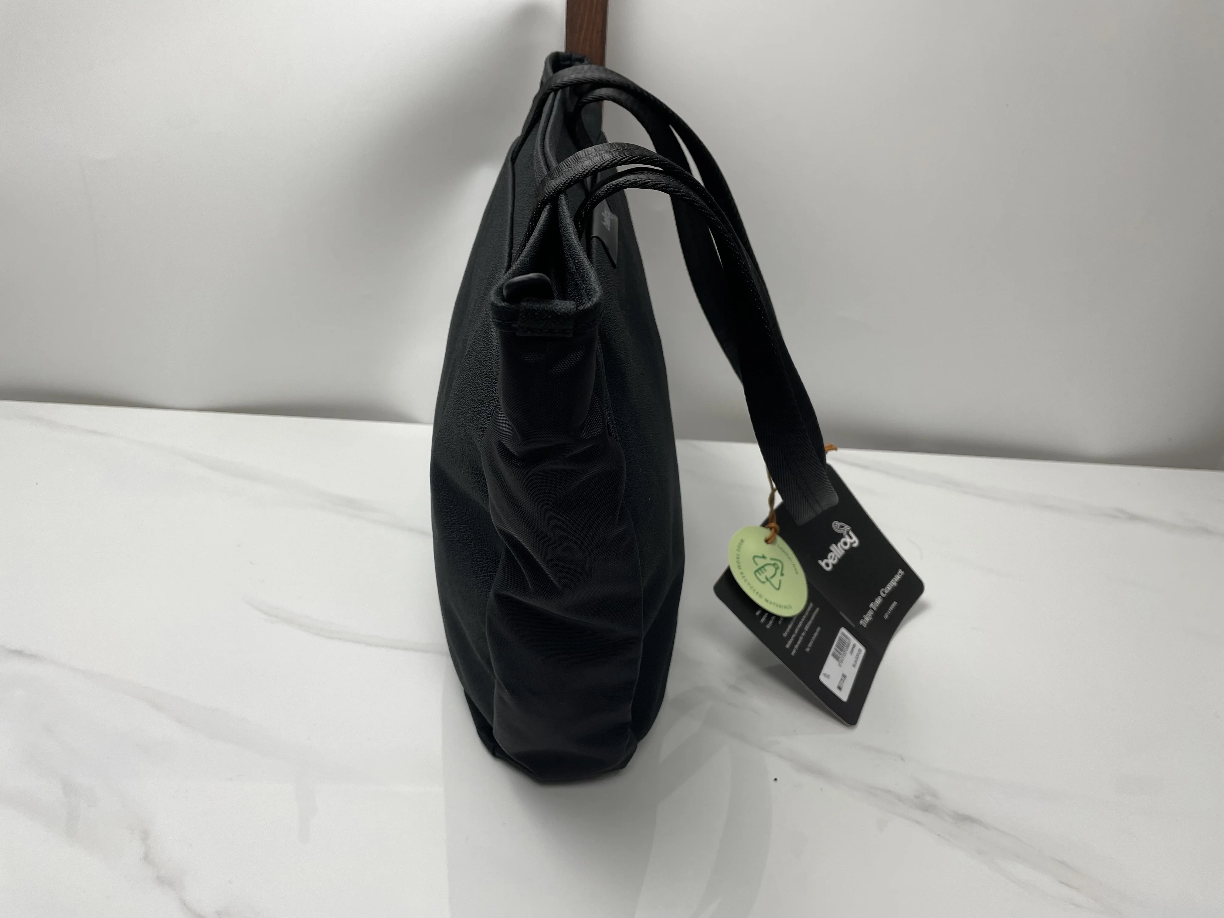 Bellroy Tokyo Tote Compact Handbag | 12L Black Tote Bag for Everyday Use