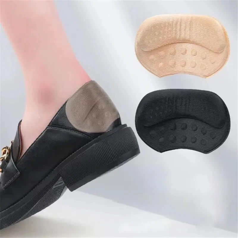 1-4Pairs Shoe Heel Sticker Insoles Sports Shoes Adjust Size Heel Liner Grips Protector Sticker Pain Relief Patch Foot