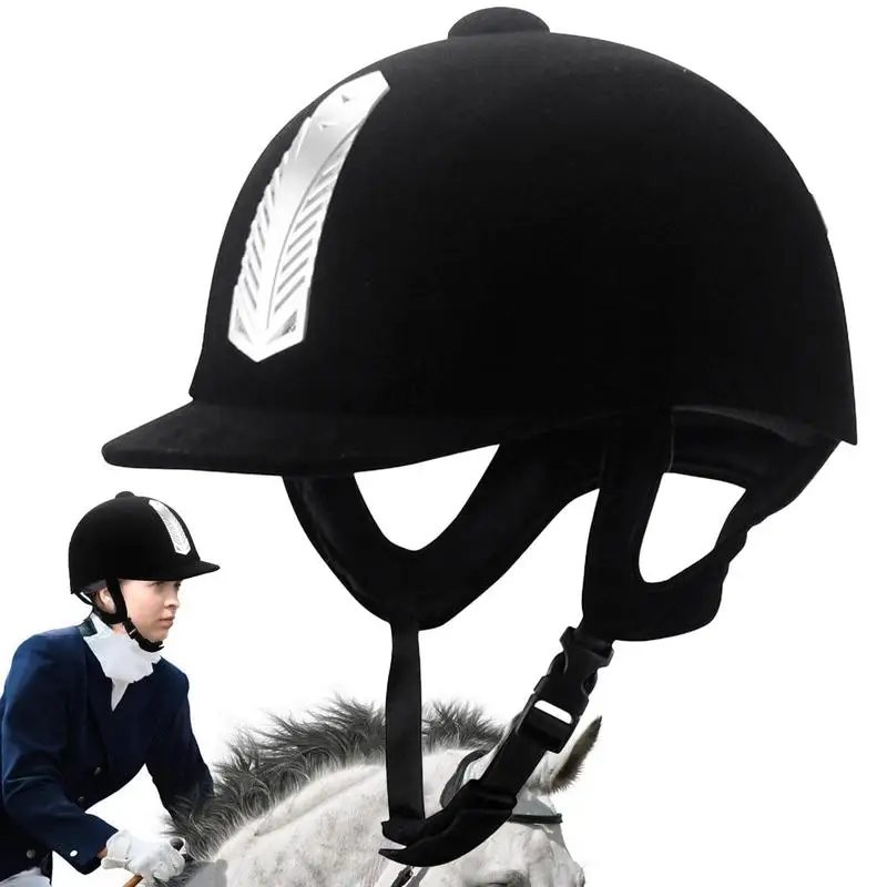 Horse Riding Headgear Women Men Adjustable Horse Riding Headgear Breathable Safety Hats For Equestrian Riders For Riding