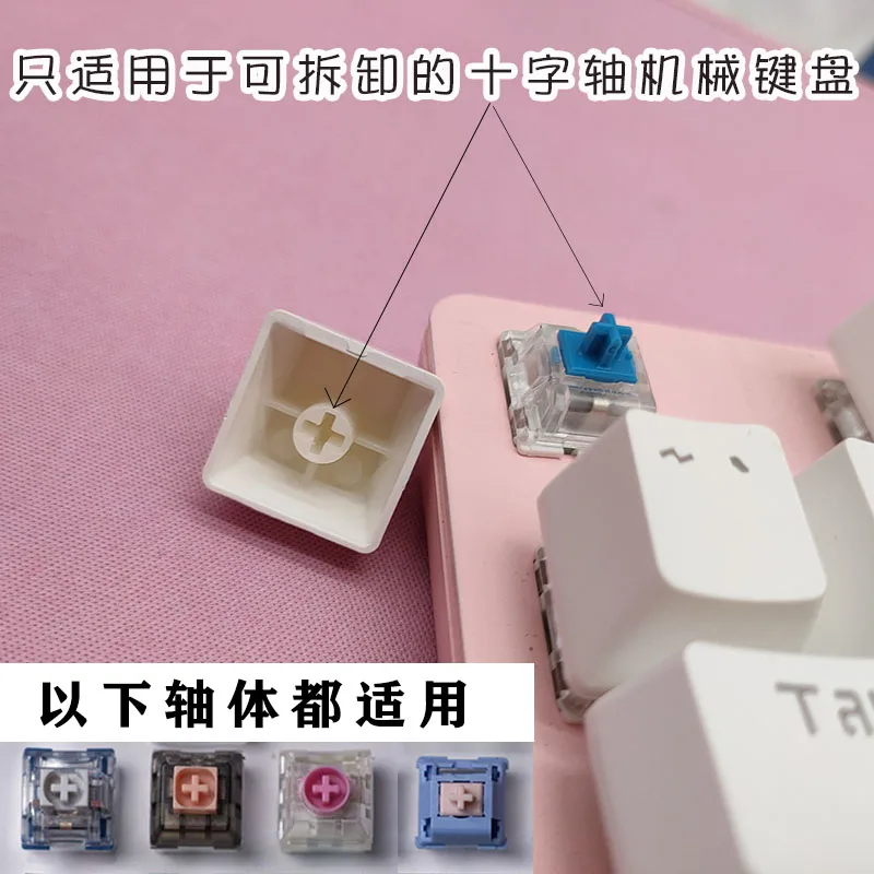 Keycap Lucu Bertema Zodiak Cina untuk Keyboard Mekanis DIY Kustom Tombol Esc Aksesori Keyboard Gaming PC Hadiah Koleksi