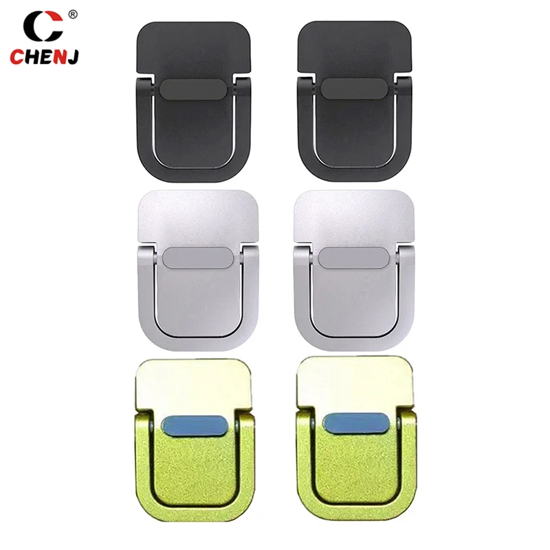 2 teile/satz Laptop Ständer Für Computer Tastatur Stehen Riser Zink-legierung Mini Tragbare Laptop Steht Für Notebook Halter