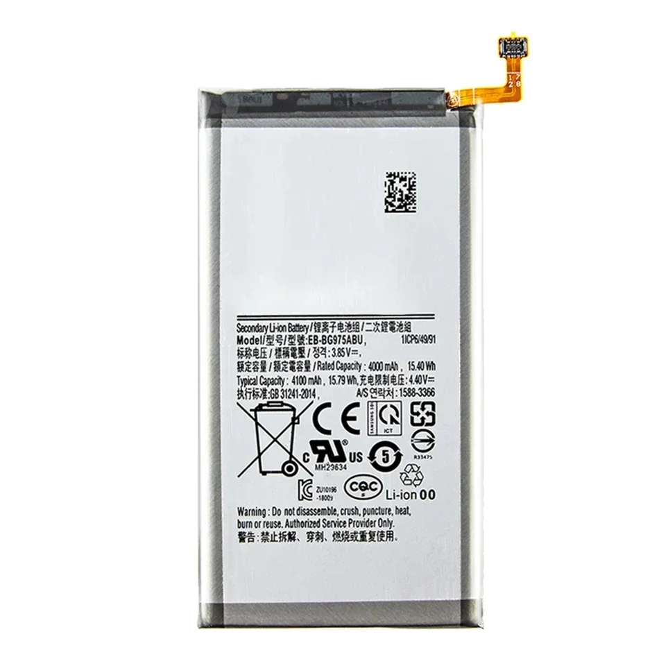 Battery For Samsung Galaxy S10 5G S10X S10E S10 E G9700 SM-G970F S10 Plus S10Plus S10+ EB-BG977ABU EB-BG970ABU EB-BG975ABU