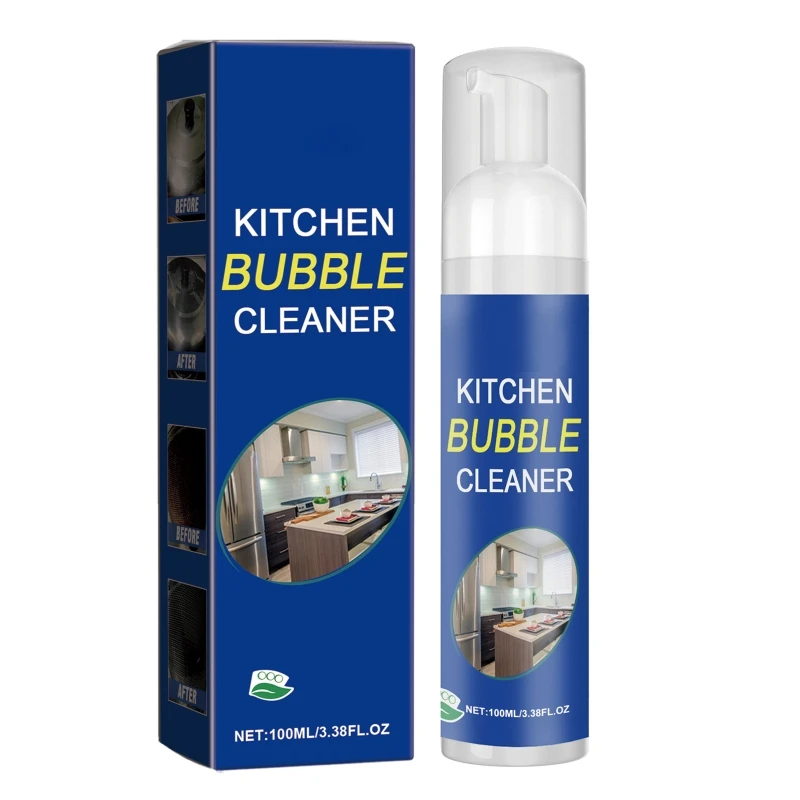 Multifunctional Cleaning Agent Kitchen Heavy Oil Cleaner Bubble Foam Cleaner