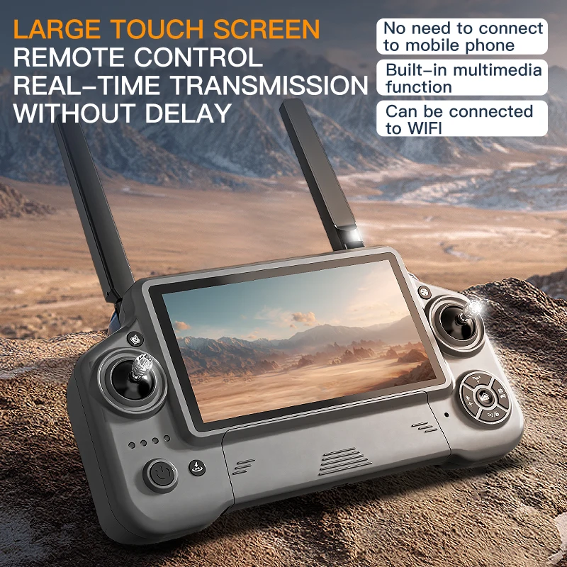 KF100 MAX GPS Drone 4K Kamera 3-Achsen Gimbal WIFI Hindernis Vermeidung Touchscreen FPV Bürstenlosen EIS Elektronische RC Quadcopter Spielzeug