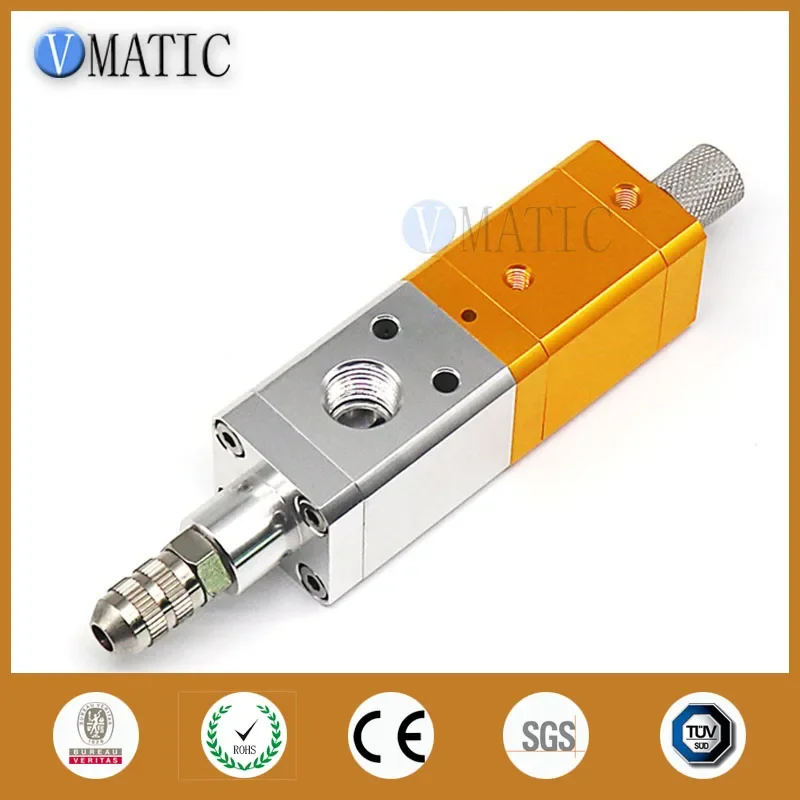 Pneumatic Dispensing Valve with Adjustable Suction Control - Anti-Drip Precision Glue Valve for Electronics & PCB Assembly