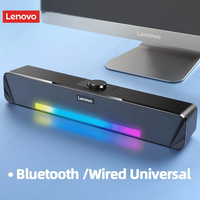 Lenovo TS33 Choice Bluetooth-illuminated version Wired Desktop Speakers Gaming Speakers Stereo Surrounds Music Loudspeakers