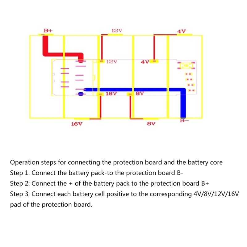 1PC High Quality M18 Battery PCB Board Charging Protection Circuit Board for Milwaukee M18 Circuit Board