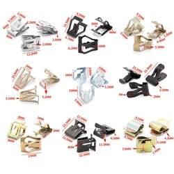10 Pieces Car Console-Instrument Panel Dash Dashboard Trim Metal Retainer Clips For Car Universal