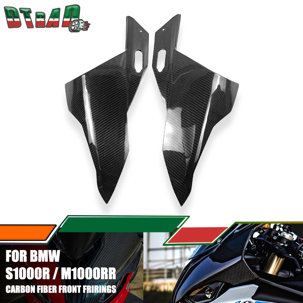 

For BMW S1000RR 2024 2019-2023 M1000RR 2021-2022 Carbon Fiber Front Fairings Side Panels Head Hood Cowl Motorcycle Accessories