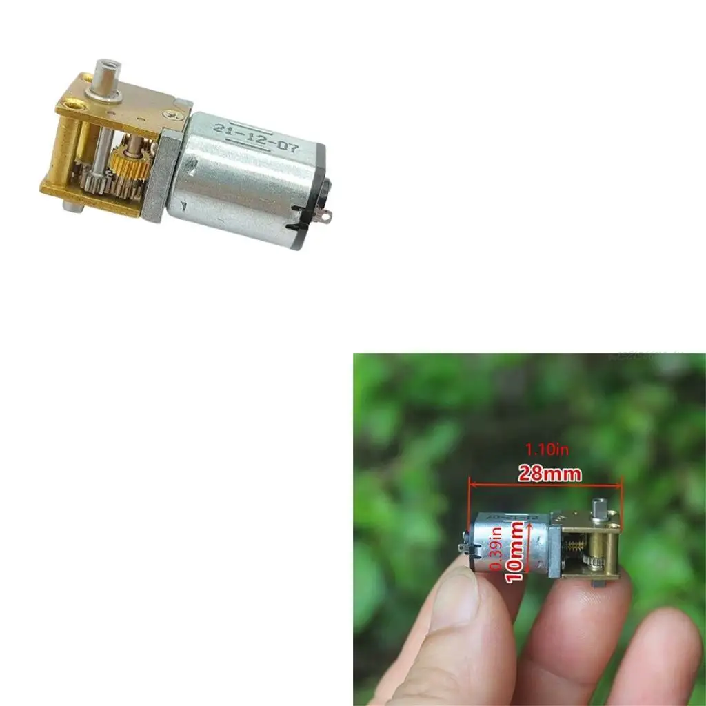 27RB عزم الدوران كبير دودة محرك العتاد مزدوج العمود 3.7 فولت 850 دورة في الدقيقة ملحقات معدنية كاملة