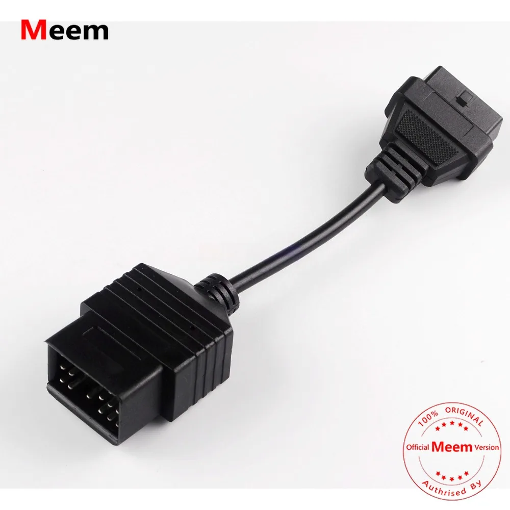 For TOYOTA Diagnostic Scanner 17 Pin OBD1 to 16 Pin OBD2 Convertor Adapter Cable