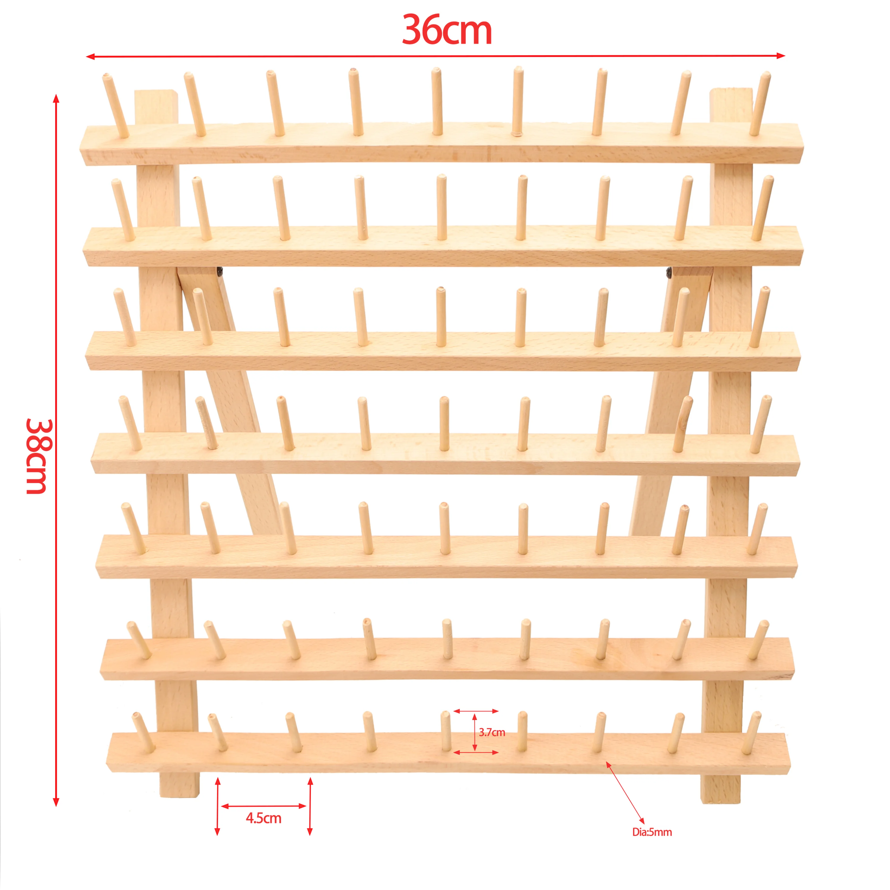 63 małe szpule natura drewniany uchwyt na nici zdobienie do szycia stojak i Organizer półka do przechowywania zaplatanie włosów zawieszenia