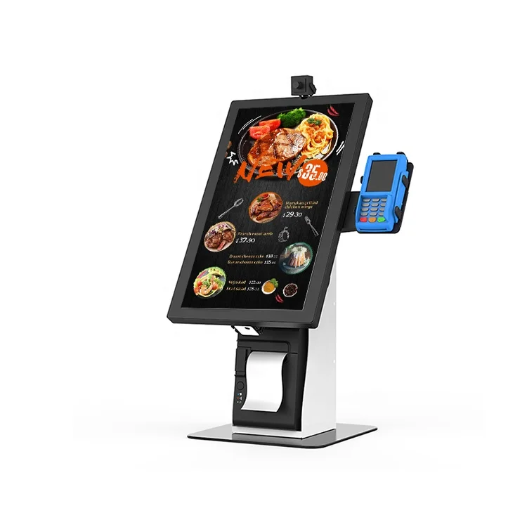 Countertop Touch Screen 21.5 inch kiosk pos Information display kiosk touch self checkout Kiosk