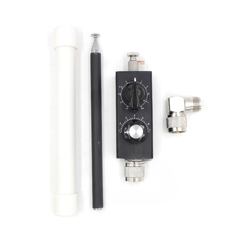 

30W QRP 5MHz-55MHz antenna shortwave radio transmitter antenna, FM aviation UV full band antenna