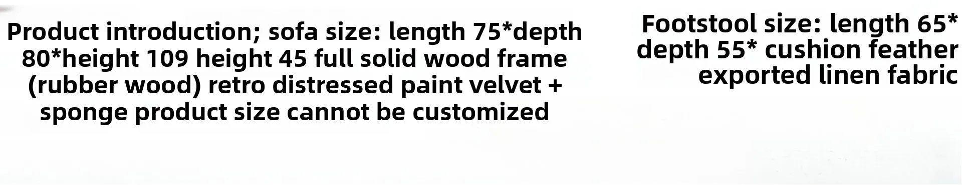 كرسي نمر فردي من الخشب الصلب والبلوط البسيط الحديث، وأريكة صغيرة من القماش