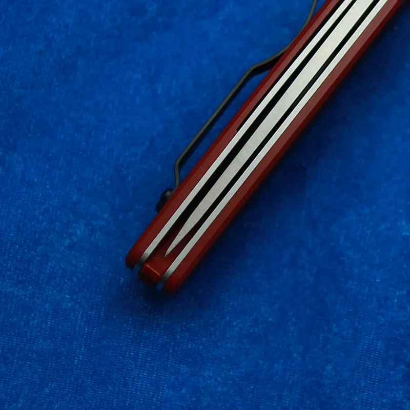 LEMIFSHE إيمرسون كويكن 14c28 شفرة G10 مقبض فولاذي حشية نحاسية للتخييم والصيد والصيد EDC أداة سكين للفرد #5