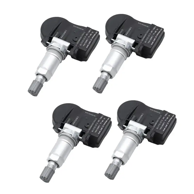 

Ac29-4Pcs Car TPMS Tire Pressure Monitoring Sensor 52088990AC For Dodge RAM Jeep 433Mhz Tire Pressure Sensor