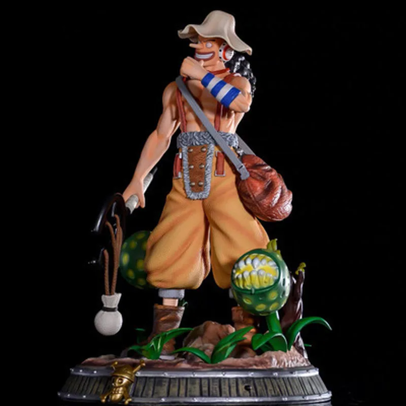 

38cm One Piece Gk Dream Usopp Luffy Cartoon Action Figures Model Doll Toys Collectible Desktop Ornaments Kids Birthday Xmas Gift