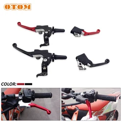 OTOM Motorcycle 2023 CNC Brake Clutch Lever Renthal GEN2 Folding Mechanism Handlebar Handle For HONDA CRF 250 450 CRF250R CRF450