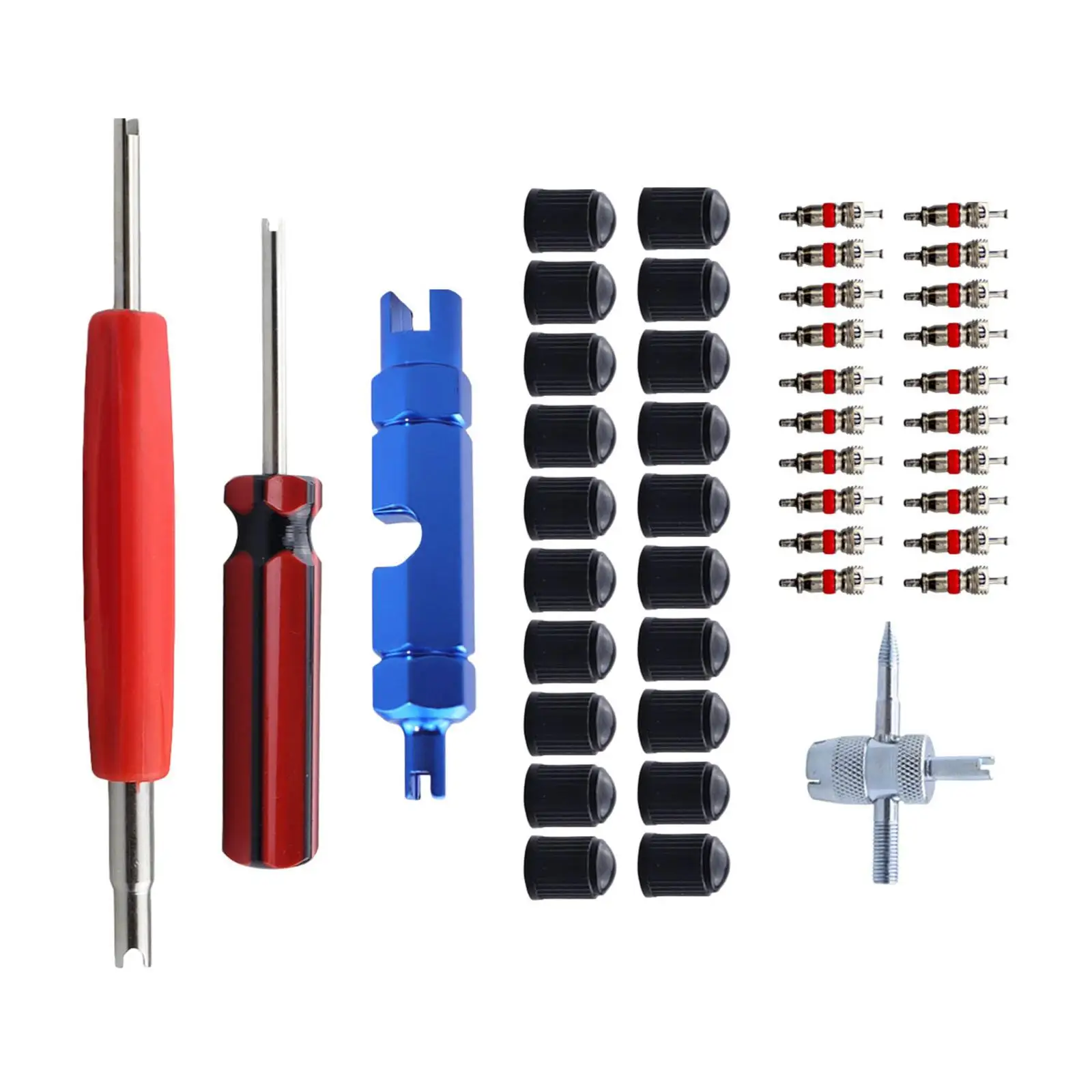 Valve Stem Removal Tool Car Accessories Valve Core Wrench Tire Repair Tool for Bicycle Bike Motorcycle Car Truck