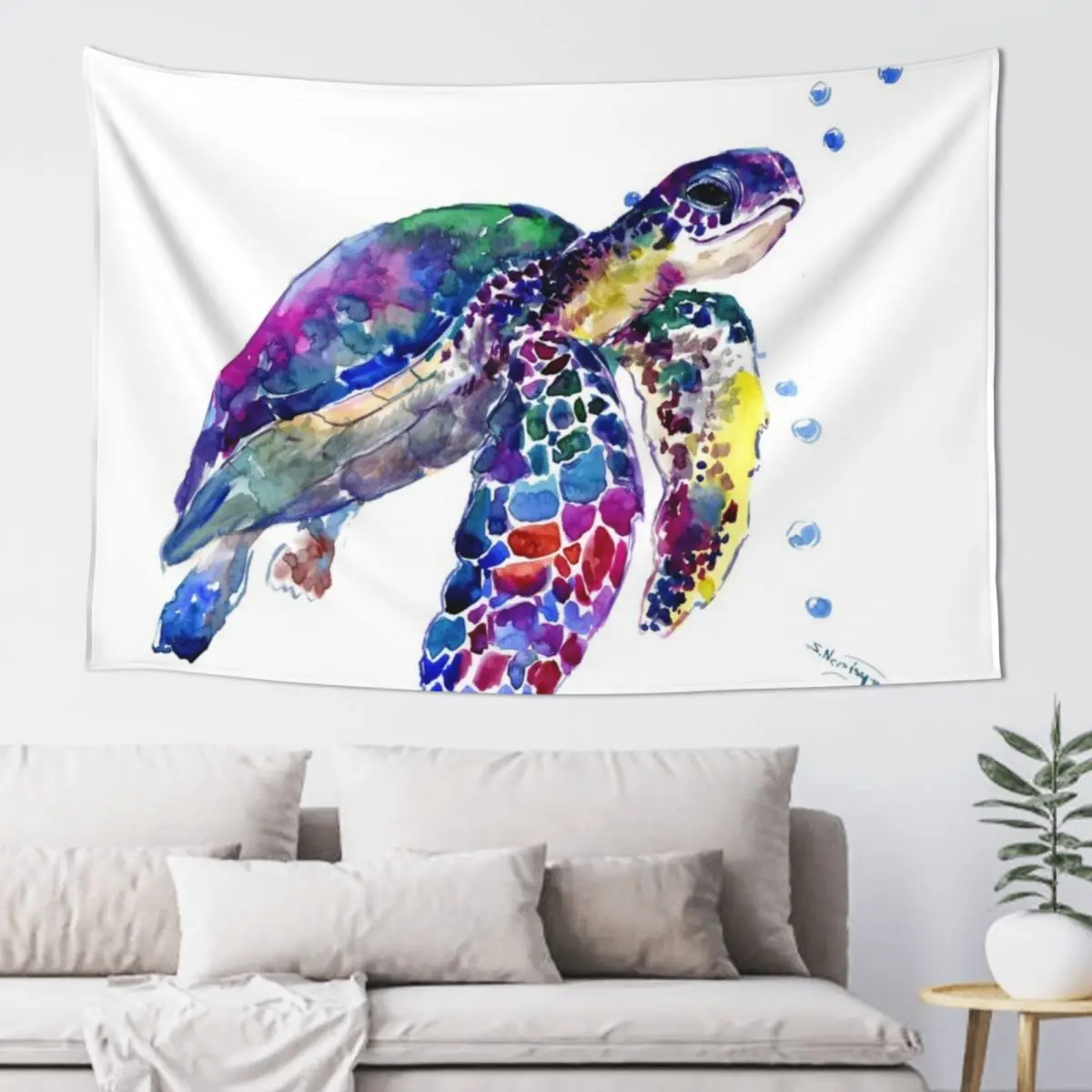 

Sea Turtle Tapestry Home Decorations Kawaii Room Decor Bedroom Decor Aesthetic Tapestry