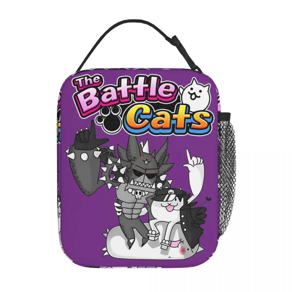 jogo-dos-desenhos-animados-the-battle-cats-lancheiras-isoladas-grande-recipiente-de-almoco-saco-refrigerador-lancheira-tote-office-travel-bolsas-de-comida