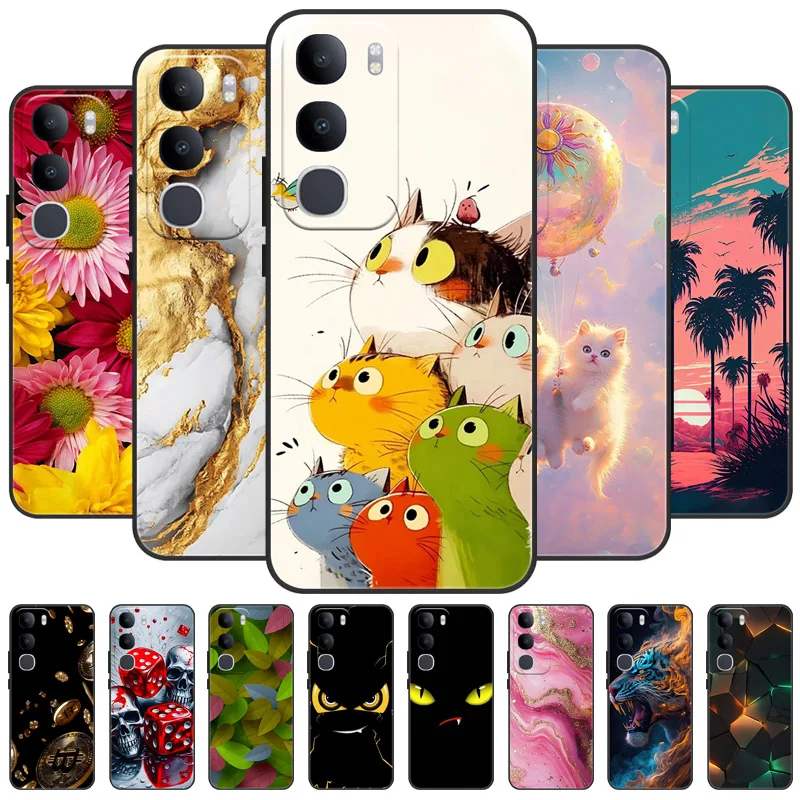 

For Vivo Y50 5G 2025 Case For VIVO G3 Y37T 5G Silicone Bumper Soft TPU Camera Protection Phone Cover For VIVOG3 VIVOY50 Fundas
