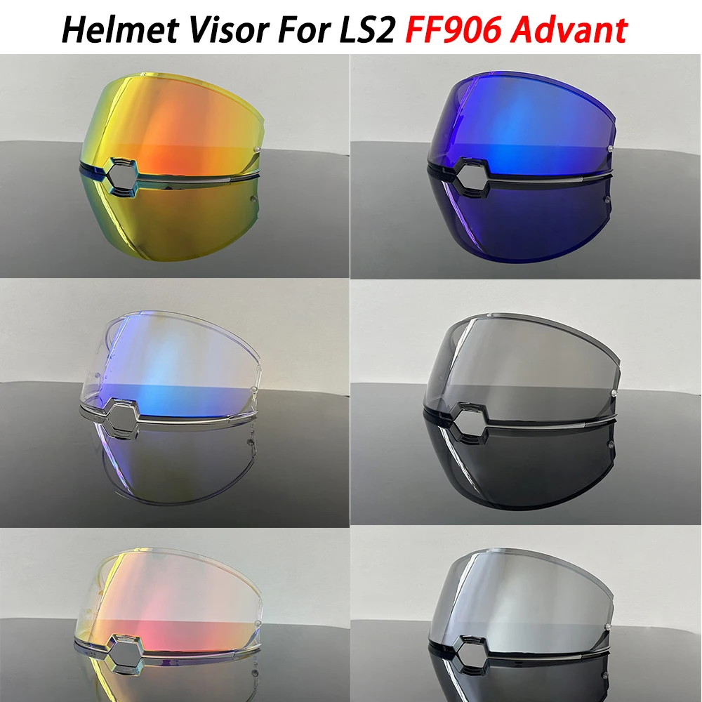 

Motorcycle helmet Visor Anti-UV PC Lens FF906 Model Smoke Dark Replacement Visor For LS2 FF906 Advant Visor Shield
