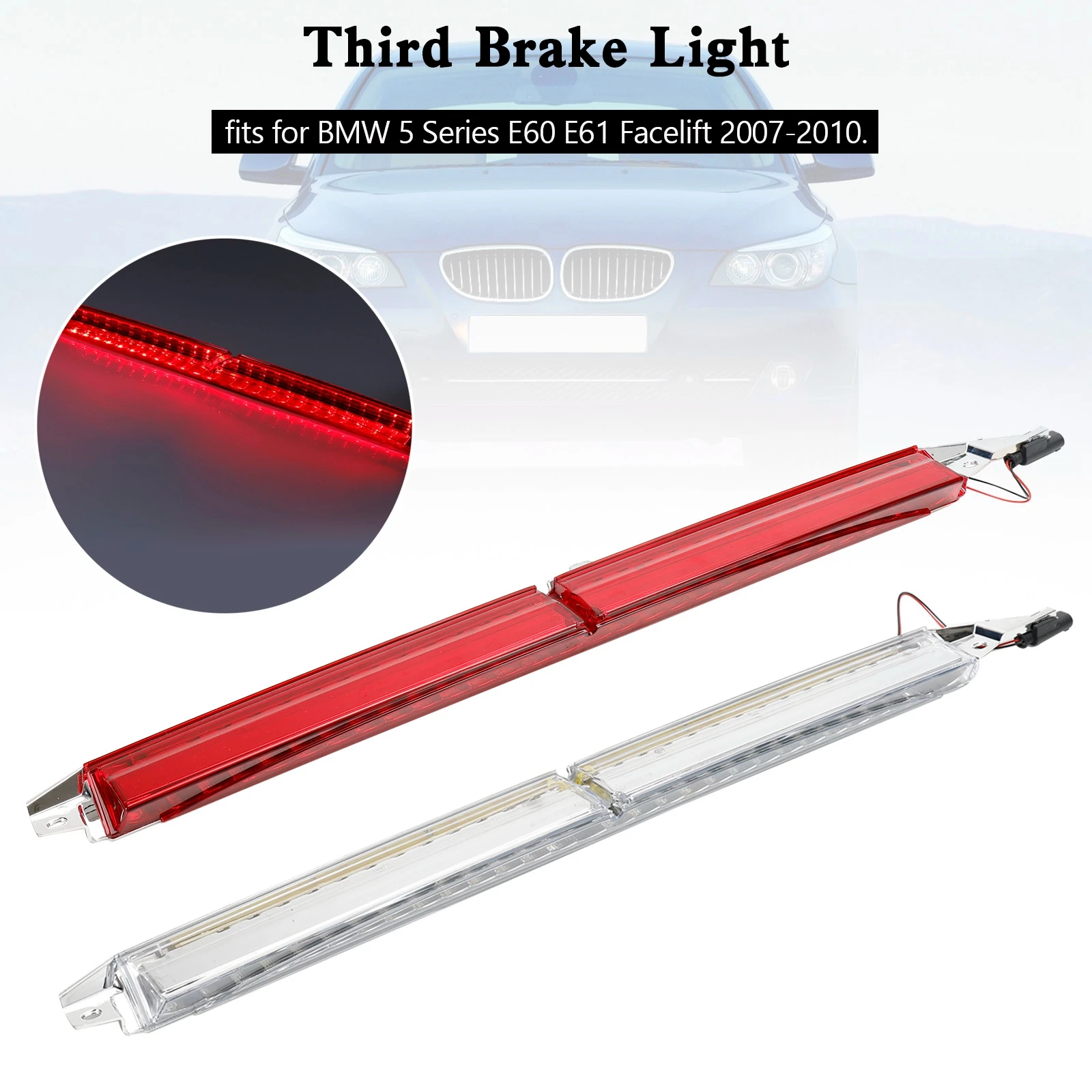 Artudatech Third Brake Light 63256925902 For BMW 5 Series E60 E61 Facelift Car Accessories