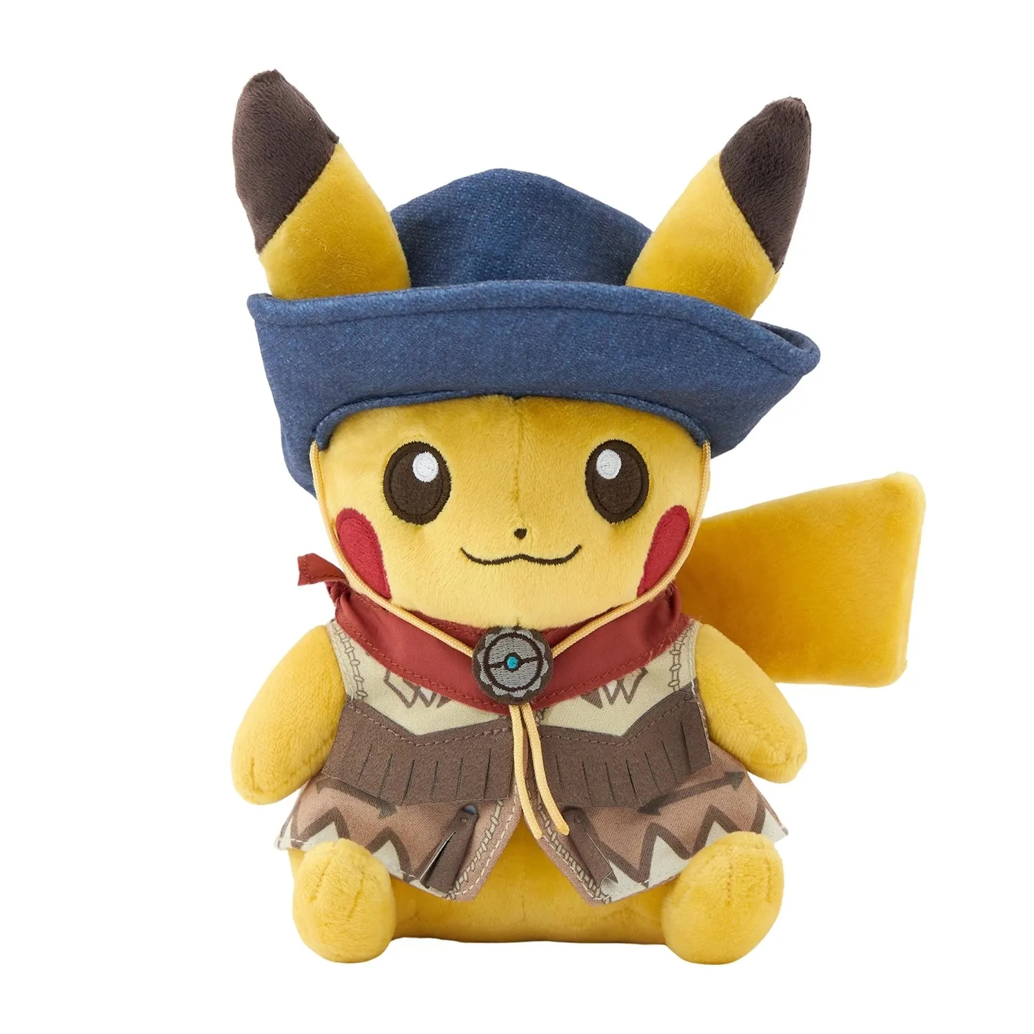 Brinquedos de pelúcia pokémon, série galopando no deserto, periféricos estilo ocidental pikachu presentes de aniversário para crianças