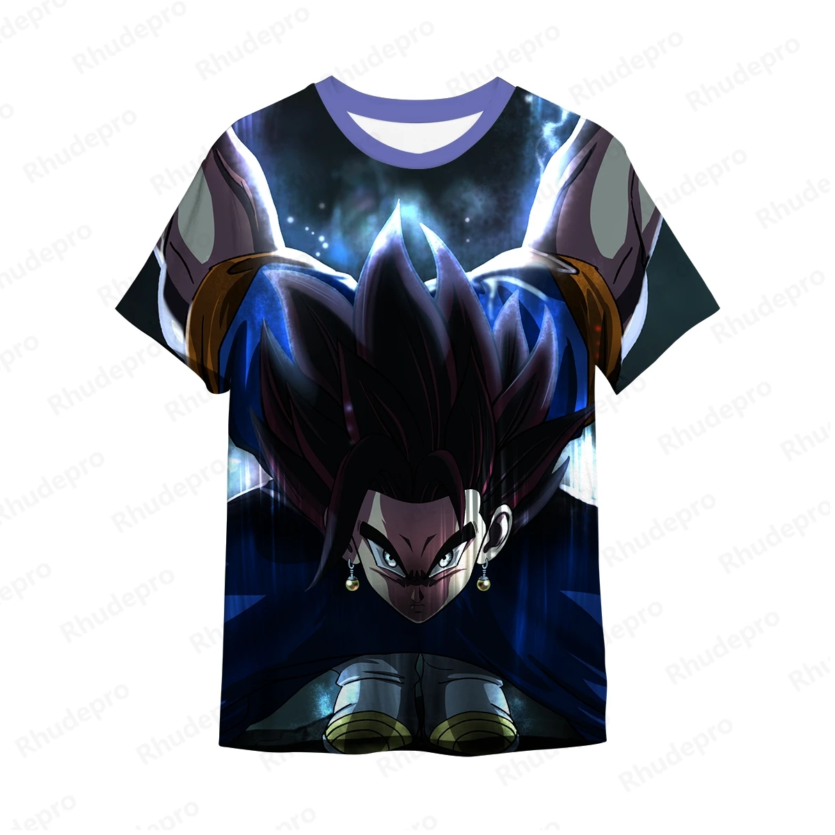 Camiseta masculina Dragon Ball Anime Hip Hop, Streetwear Goku, blusas de manga curta, roupas estilo Harajuku, presente da tendência, nova